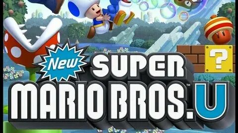 New Super Mario Bros U Walkthrough part 3 (60 FPS) Sparkling