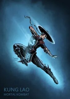 Hamed Talebany - Mortal Kombat-Kung Lao-Fan art