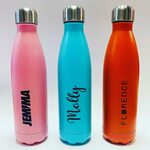 Step Array of Mathematician branded metal water bottles uk B