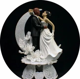 Cake Top African american cake toppers, Black wedding cakes,