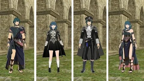 All Byleth Costumes - Updated 1.2.0 (FE Three Houses) - YouT