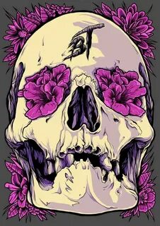 Pin by Hailey Stainbrook on It's just skulls Skull illustrat