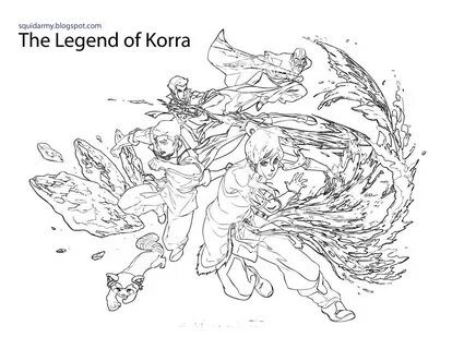 legend of korra meelo coloring pages - Clip Art Library