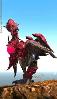 Ff14 Ruby Barding 10 Images - Carbuncle Round Table Ffxiv Ho