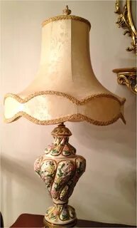 Stylecraft Lamps Discontinued Capodimonte Lamps Made In Ital