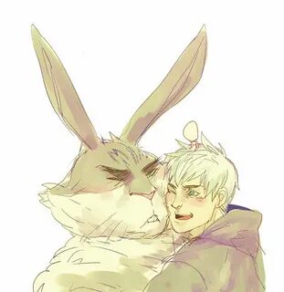 Bunnymund and Jack Jack frost, Furry art, Art reference pose