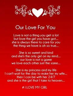 Love Quotes For Her Rhyming Love you poems, Love poem for he