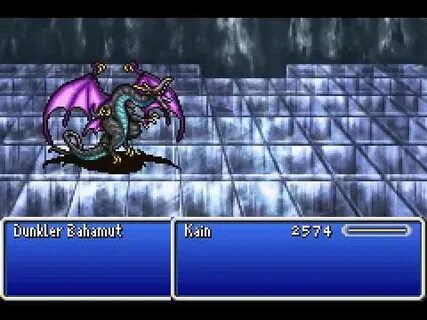 Final Fantasy IV Boss #41: Dunkler Bahamut (Lunar Bahamut) -