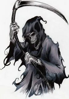 Reaper tattoo, Reaper drawing, Grim reaper