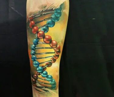 DNA tattoo by Sergey Shanko No. 2240