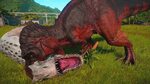 T-Rex VS Indominus Rex VS Carnotaurus Dinosaurs fight #3 / J