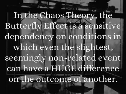 Quotes On Chaos Theory. QuotesGram