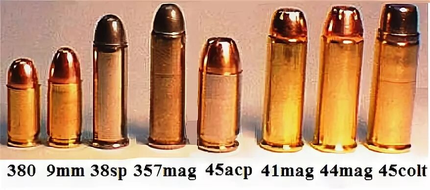 Which caliber is bigger, a .44 Magnum or a .45 Colt? - Quora
