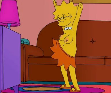 Xbooru - big breasts dancing gif lisa simpson lisalover livi