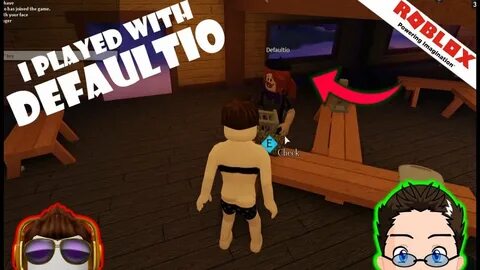 Roblox - test2 - I PLAYED WITH DEFAULTIO! - YouTube