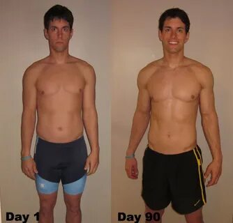 P90X Day 90 - Before and After Pictures & Measurements - Fit