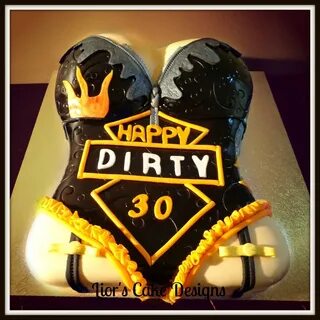 Dirty Thirty - CakeCentral.com