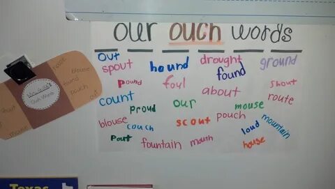 For the Love of First Grade: Ouch Words with "ou"