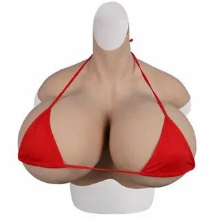 US STOCK Z Cup Silicone Breast Fake Boobs For Transgender Co
