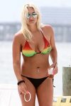Brooke Hogan Shows Her Tight Booty in a Tiny Bikini Right He
