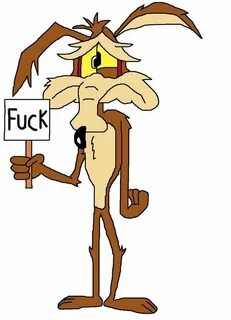 Wile Coyote as a graphic illustration free image download