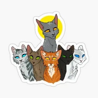 "warriors clan founders" Sticker by frankiecatt Redbubble