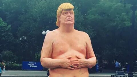 Naked Donald Trump statue up for auction - Olomoinfo