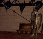 Silver Knight (Dark Souls) vs Dremora (Elder Scrolls) SpaceB