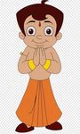 Ilustrasi karakter krem dan oranye, film Animasi Pogo Chutki