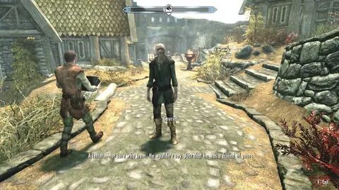 How to make the Courier give you a letter - Skyrim - YouTube