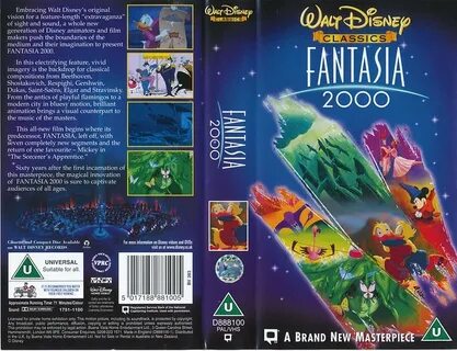 Fantasia 2000 UK VHS (2000) - front cover Flickr - Photo Sha