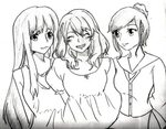 Anime 3 Girls Drawing : Bff Picture #113686692 Blingee.com A
