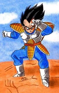 Vegeta - Fighting Stance - Jaylastar's Sta.sh