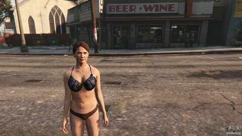 Topless Amanda De Santa для GTA 5