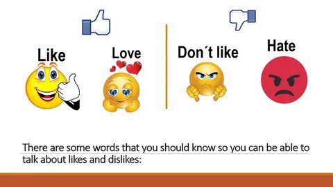 Preferences (Likes and Dislikes) - YouTube