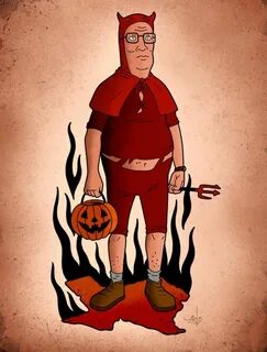 Hank Hill - Halloween, King of the Hill King of the hill, Ha