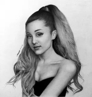 Ariana Grande Drawing / How to Draw Ariana Grande Realistic 