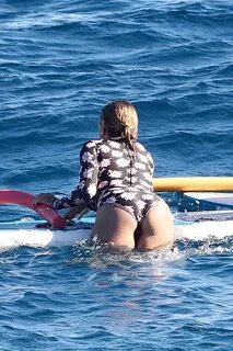 CAMERON DIAZ in Swimsuit at a Yacht in Saint Tropez 08/08/20