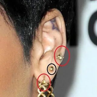 Rihanna's Piercings - Body Art Guru