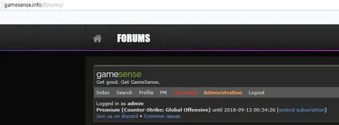 GameSense.info forum theme