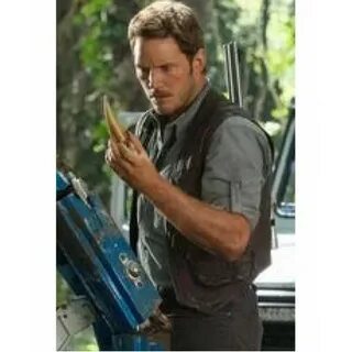 Owen Jurassic World Chris Pratt Leather Vest - Filmstaroutfi