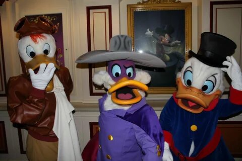 Rare Disney Characters: Launchpad, Darkwing Duck, and Scroog