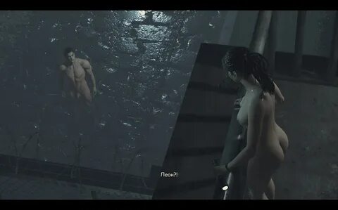 Resident Evil 2 "Полностью голый Леон". 
