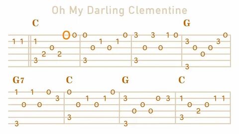 View 22 My Darling Clementine Chords - Neokreslo