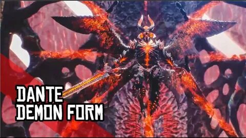 Dante's Demon Form - Devil May Cry 5 - YouTube