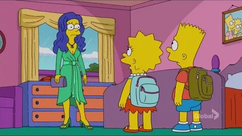 Marge with her hair down, looking fine as hell - Imgur