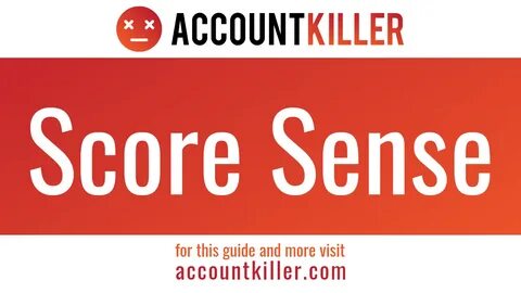 How to cancel your Score Sense account - ACCOUNTKILLER.COM