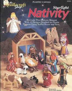 Starlight Nativity, Plastic Canvas Patterns, The Needlecraft