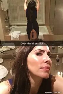 Whitney Cummings fitting her dress - Imgur