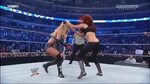 WWE SmackDown Maria and Gail Kim vs Michelle McCool and Mary